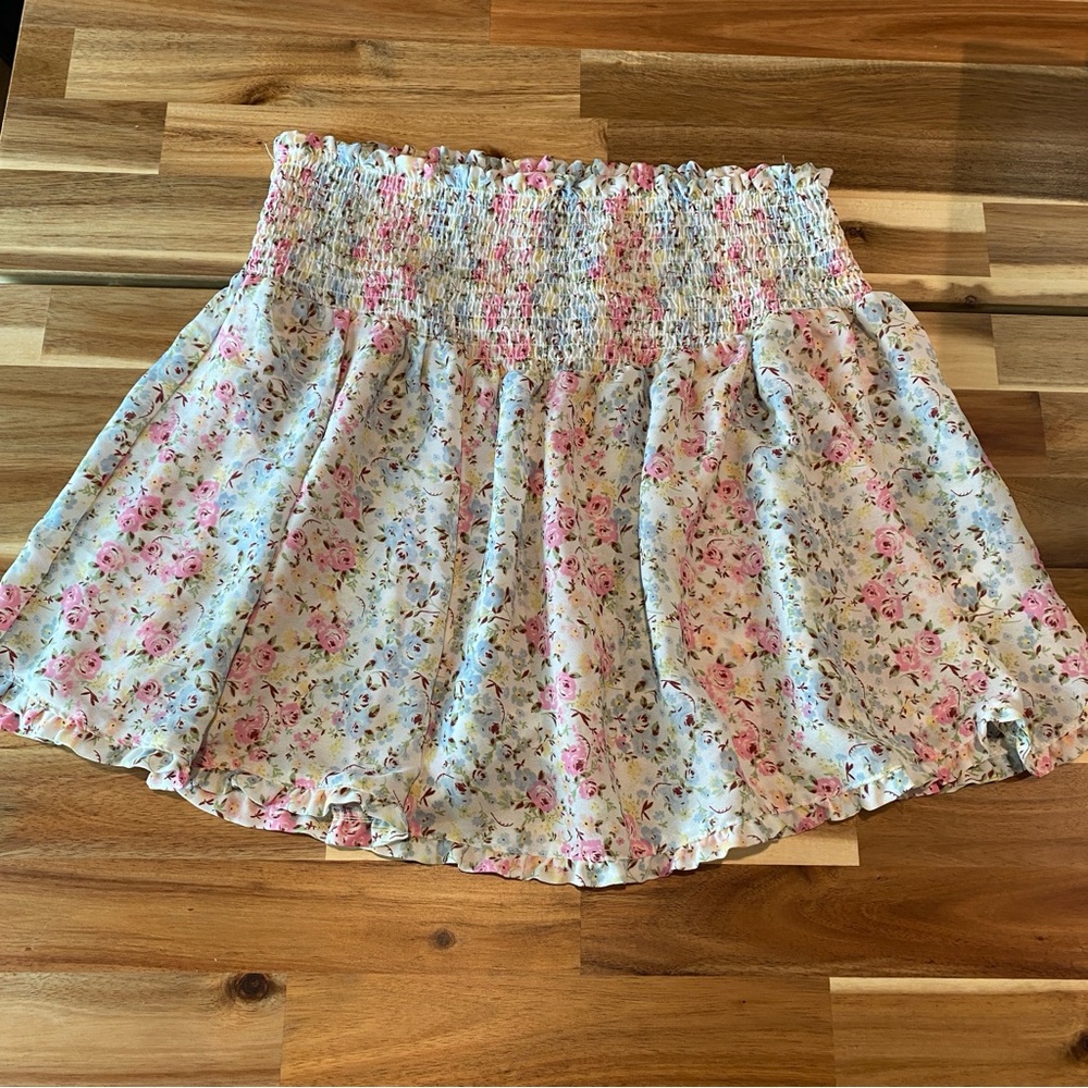 Madden NYC mini skirt flowy romantic feminine fairy L summer